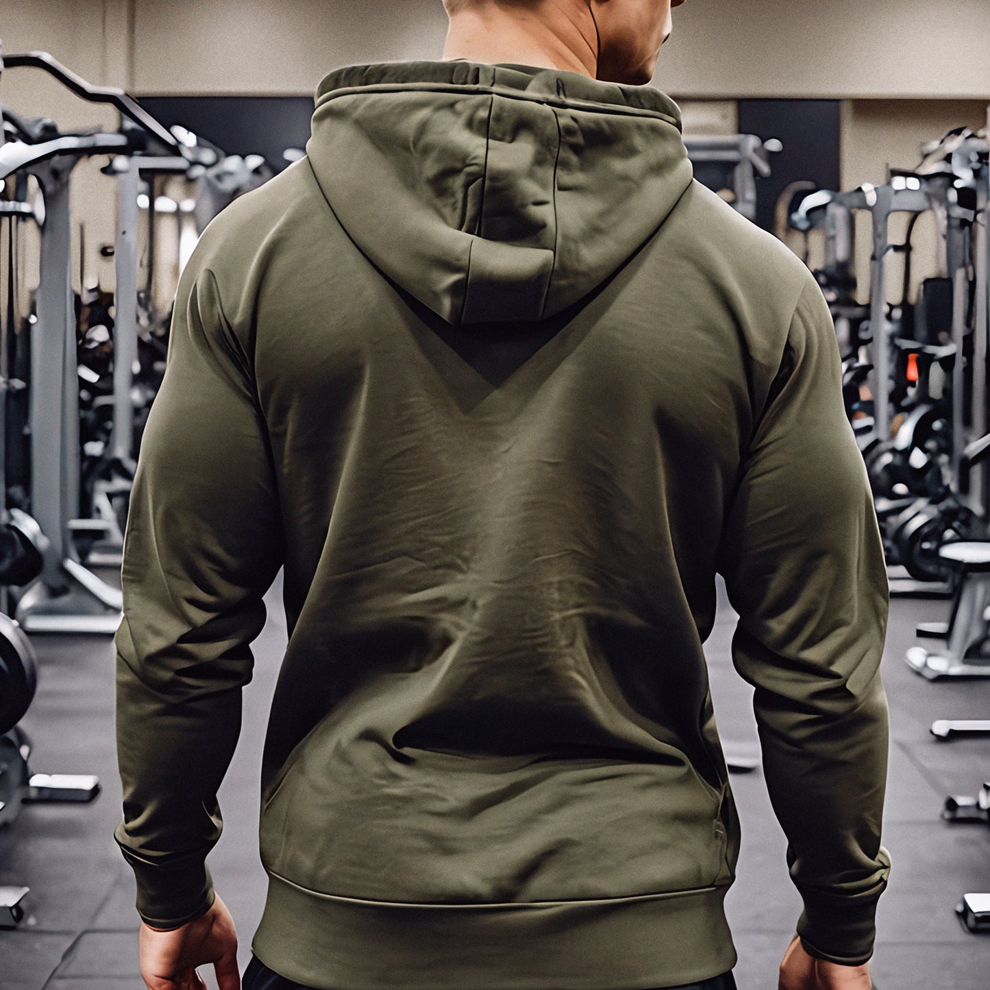 GYM Hoodie | Olijf